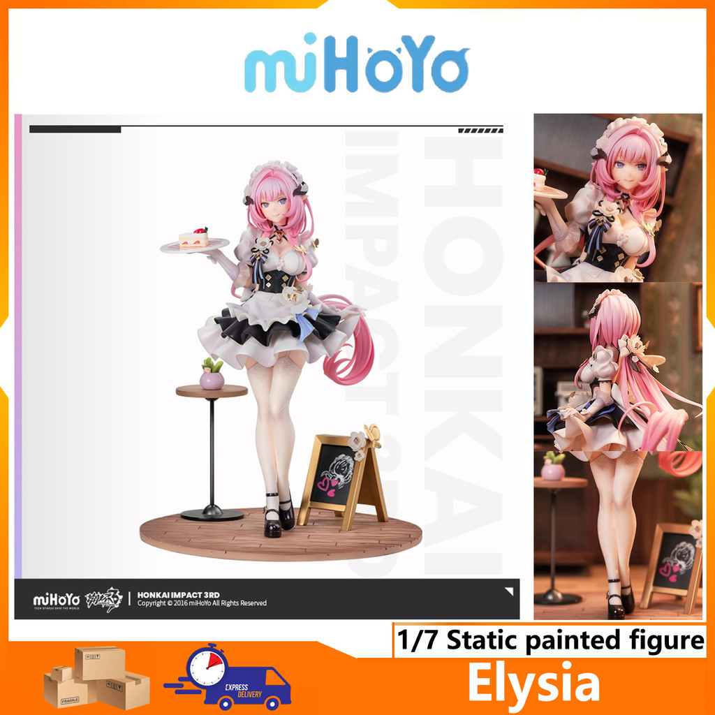 【miHoYo】Elysia Miss Pink Elf Ver.1/7 Static painted figure height about 24.5cm Popular PVC series miHoYo & Honkai Impact 3 &  APEX-TOYS