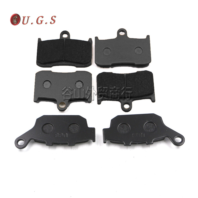 ขายร้อน Kawasaki Z800 13-16 z900RS 17-18 เหมาะสําหรับโลหะเซรามิคด้านหน้าด้านหลังเบรค Pad เบรค Pad