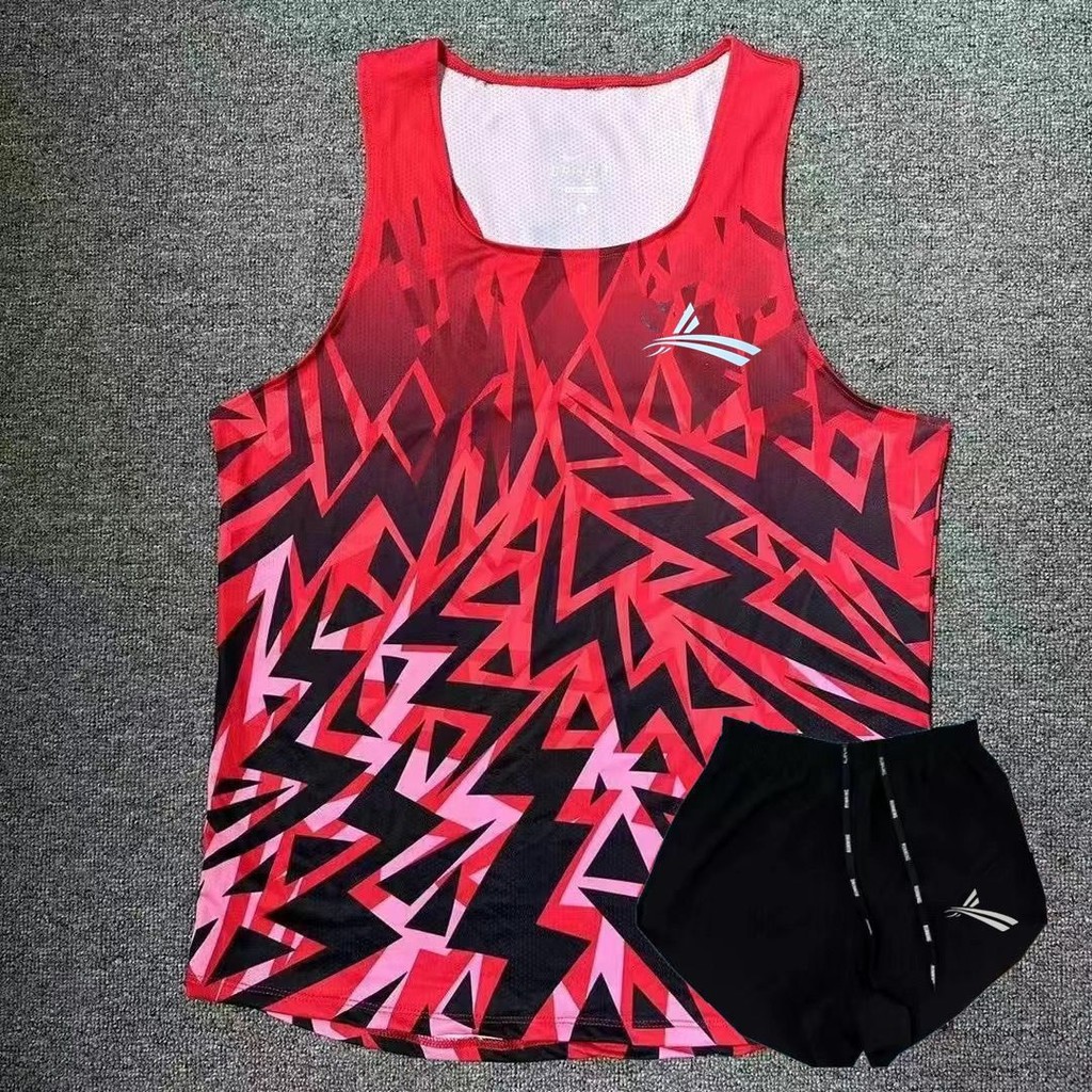 WANMGNVZ1314 303 เพชร WLD กีฬาสไตล์ใหม่ Track และ Field Quick-Drying Vest ทางกายภาพสอบ Breathable การแข่งขันชุดฝึกซ้อมวิ่งมาราธอนกีฬาขายร้อนผู้ชายผู้หญิง
