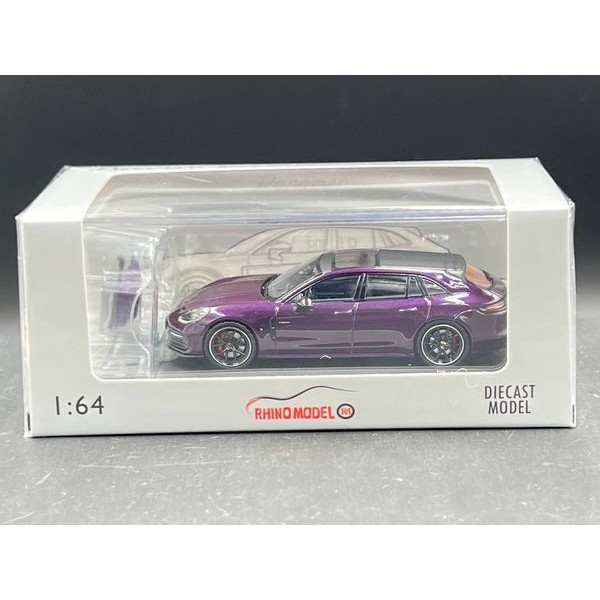 Rhino Model RM 1/64 
Panamera 2nd Generation 971 Hunting Version Sport Turismo Diecast Model. Dark P