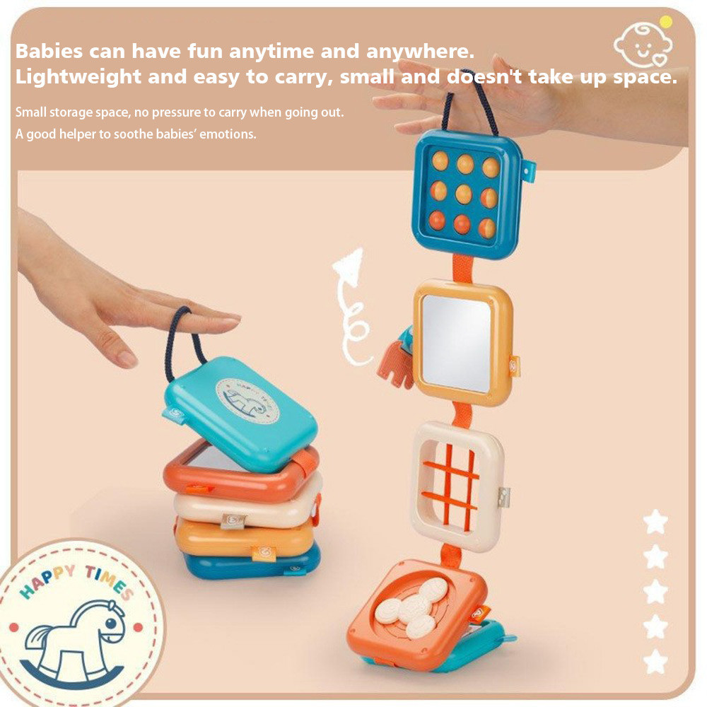 Montessori Busy Board Stacking Toy Early Learning Educational Toy