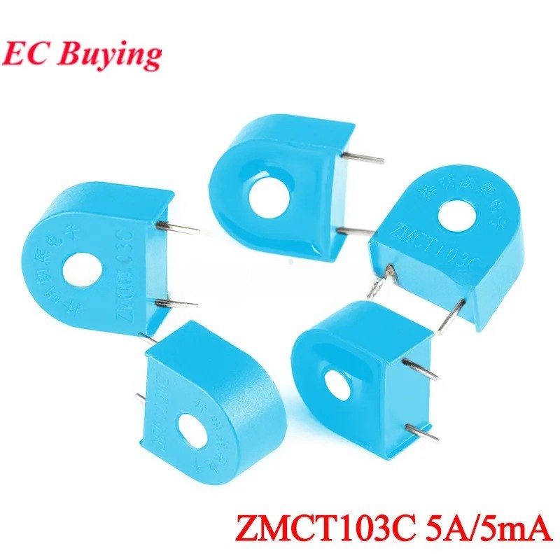 5 ชิ้น/1 ชิ้น ZMCT103C 5A/5mA Micro Precision เฟส Current Transformer เอาต์พุต Current Sensor ZMCT10