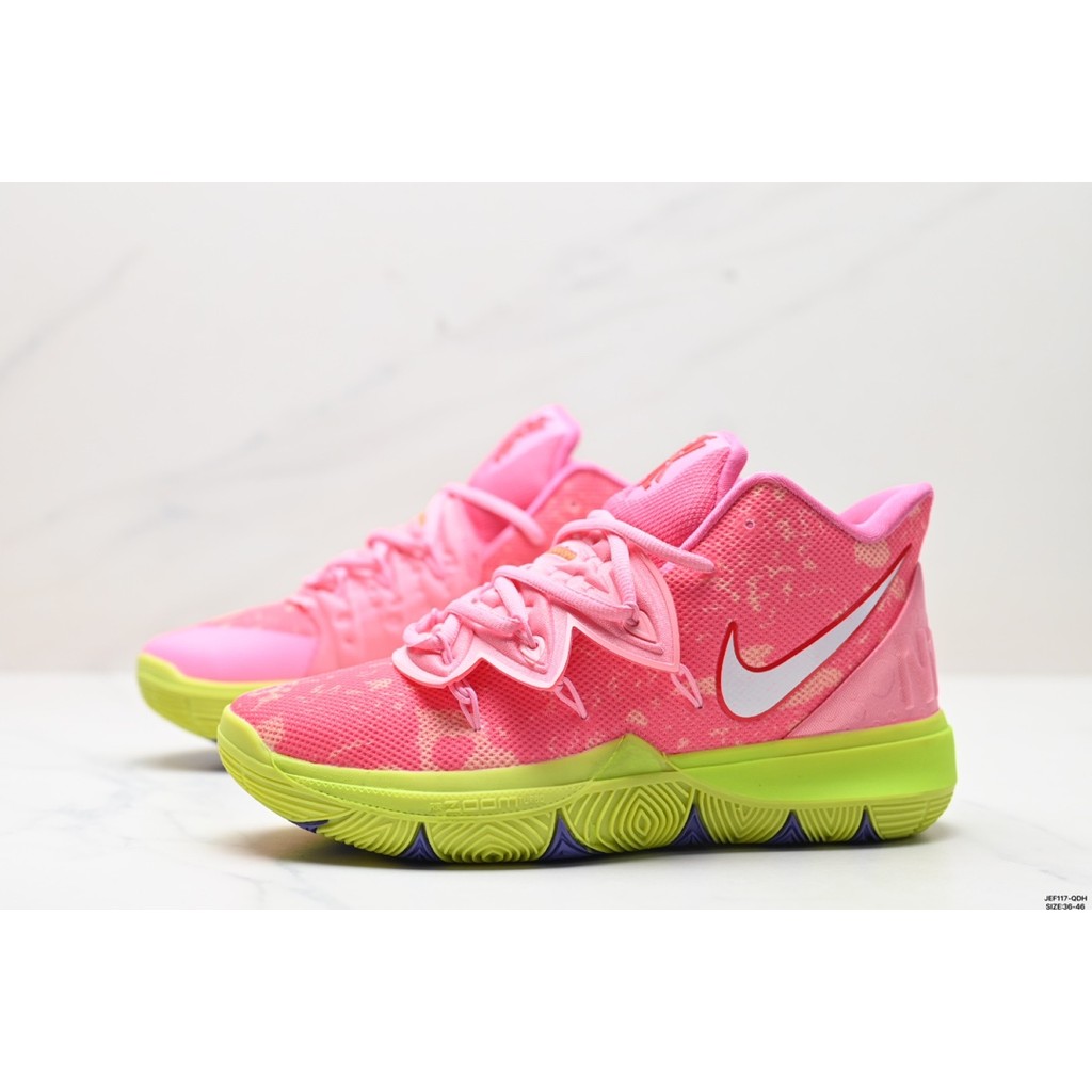 รองเท้าบาสเก็ตบอล Nk Kyrie5 Owen 5 Squidward Tentacles Spongebob