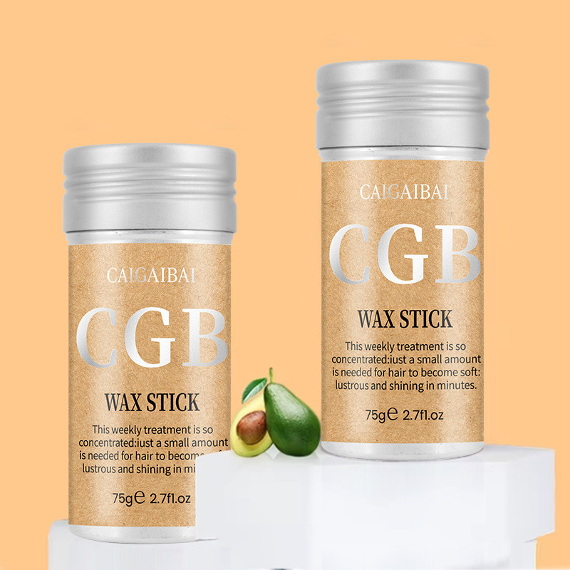 OEM Wax Stick Moisturizing จัดแต่งทรงผมผม Finishing Handy เครื่องมือชายหญิงจัดแต่งทรงผมผม Wax Stick 