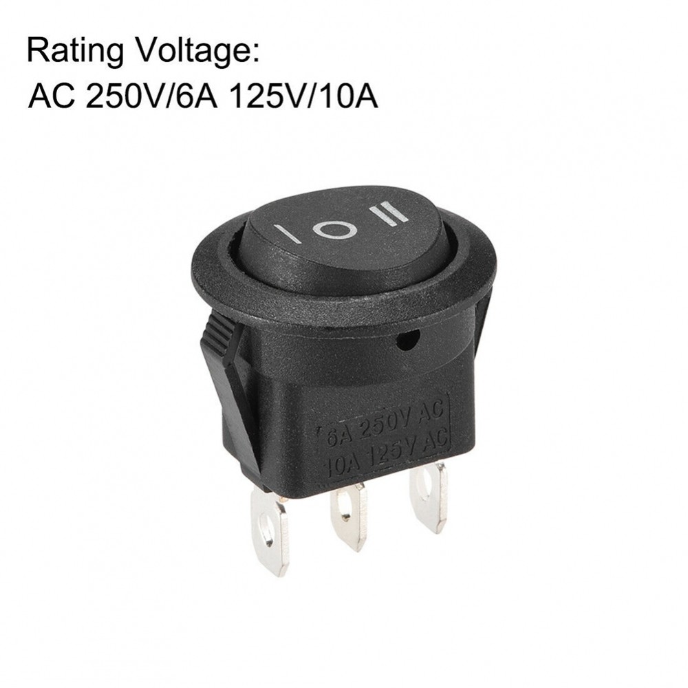 Caravan and Motorhome Compatible Rocker Switch Car Automotive 23mm 12 250V