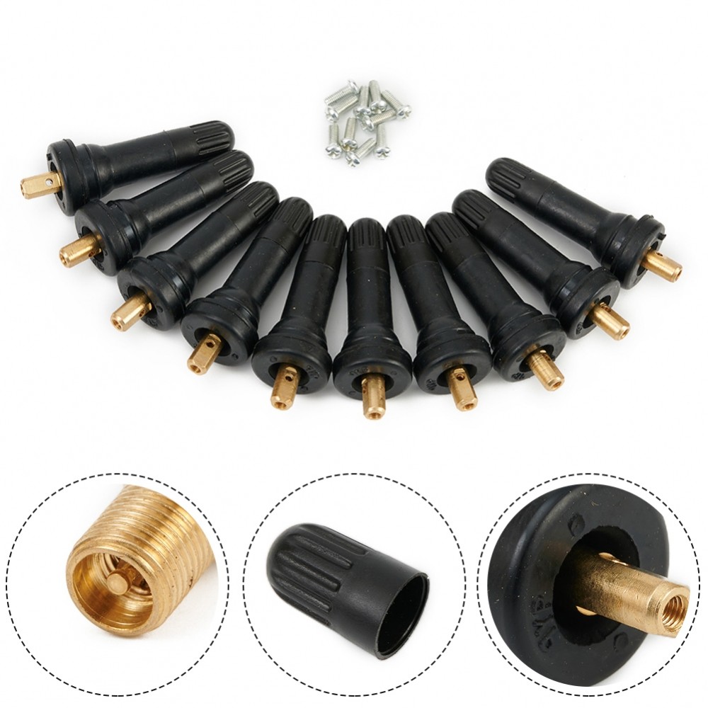 Sensor Valve 10pcs TPMS For Ford Fiesta Van Galaxy Tyre Pressure Monitor Durable