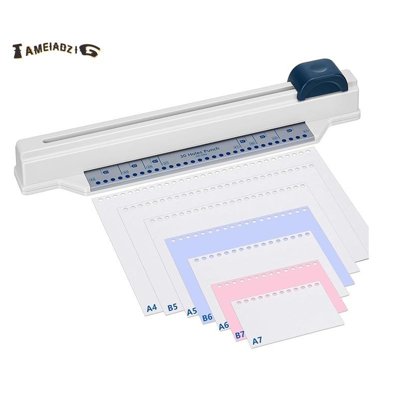 [คุณภาพ T]Spiral Binder Desktop Binding Hole Punch สําหรับ Shop Office A4 A5 A6 A7 B5 B7 กระดาษสมุดภ