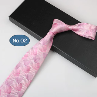 เนคไทด์พรีเมี่ยม สีชมพู 8 CM สีอ่อนผูกผู้ชายธุรกิจงานเลี้ยงการถ่ายภาพงานแต่งงานสีชมพูม่วงเสื้อสูท