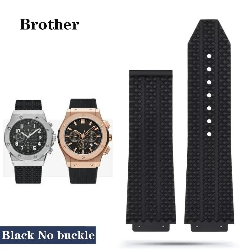 สายนาฬิกา Hublot ยาง 22mm Rabber Hublot 22mm สีดํา