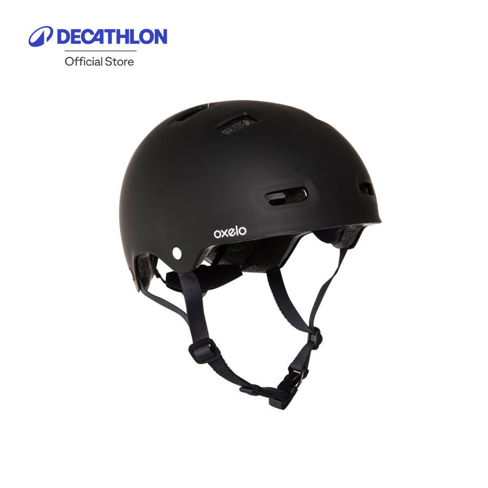 Decathlon Skateboarding Helmet หมวกกันน็อคสำหรับอินไลน์สเก็ต สเก็ตบอร์ด และสกู๊ตเตอร์ รุ่น MF500 - B