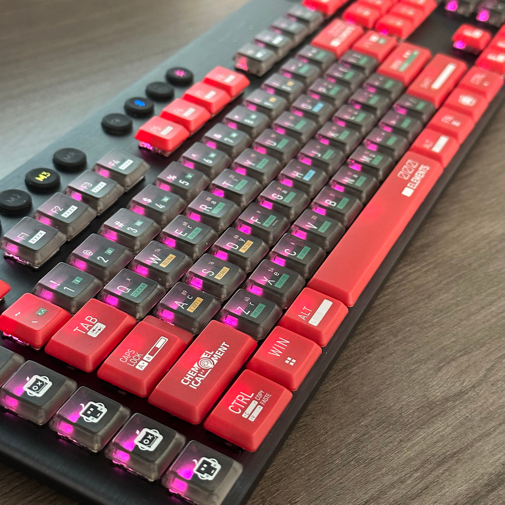 Logitech G913 คีย์บอร์ดสี DIY Keycap เหมาะสําหรับ G913TKL G915 G813 G815 Keycap