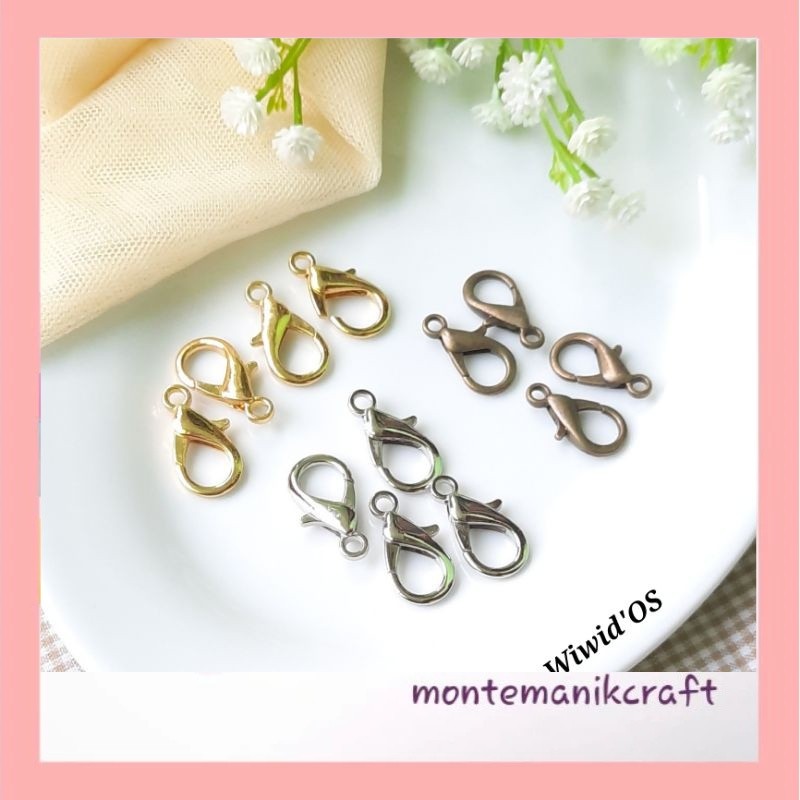 BEAD (2 ชิ้น) SHRIMP HOOK/กุ้ง HOOK 10 x 22 มม. MONTEMAILNIK CRAFT