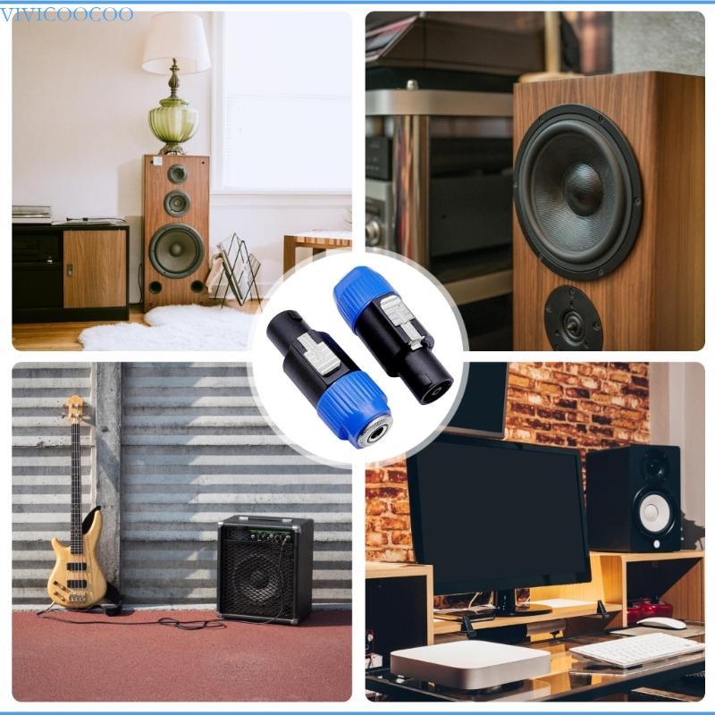 VIVI NL4FX ถึง 6 5 มม.อะแดปเตอร์หญิงสําหรับอุปกรณ์เพลงเวทีแบบพกพาความทนทาน