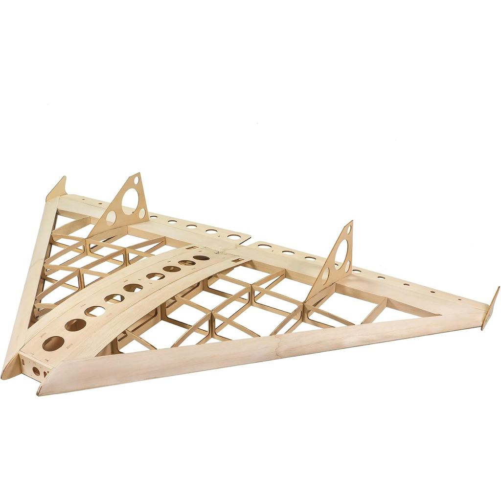 Balsa Wood Model Airplane T11 Air Kart 1000mm Wingspan RC เครื่องบินเครื่องร่อนชุดสร้างสําหรับผู้ใหญ