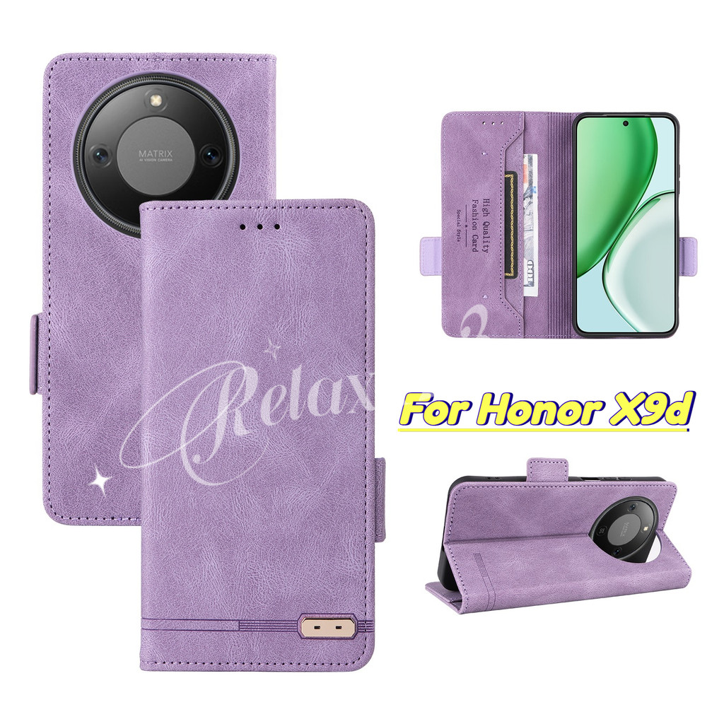 สําหรับ Honor X9d 5G Honor X9b X9d HONOR X9d Honor x9d Honor X9D 5G 4G ปลอก 2025 แฟชั่นพลิกกระเป๋าสต
