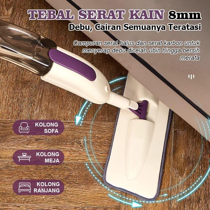 SPRAY MOP SUPER PRACTICAL MOP / MOP WITH SPRAY MOP Practical ไม้ถูพื้นทําความสะอาดพื้น