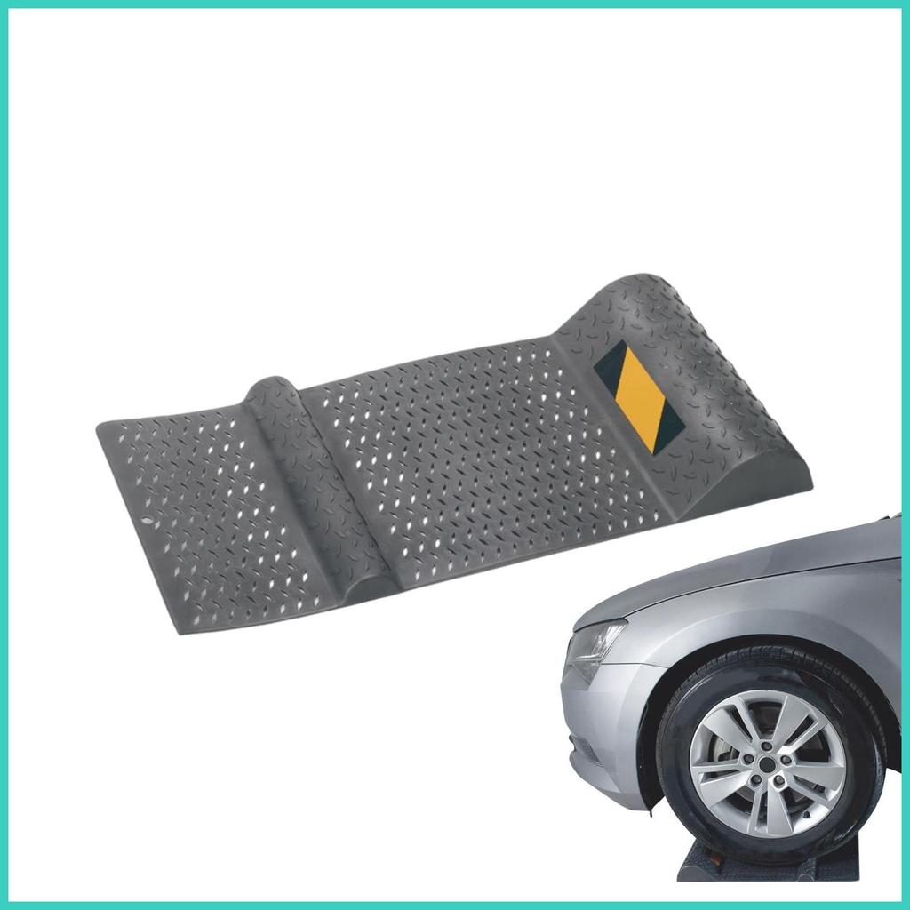 ที่จอดรถ Stopper สําหรับโรงรถ Anti-slip รถโรงรถ Tyre Pad ตําแหน่ง Barrier สําหรับรถบรรทุก Trailer Sh