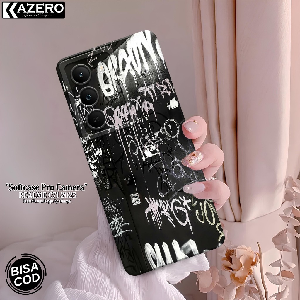 HP ล่าสุด REALME C71 2025 Softcase - Fashion Case Aesthetic - REALME C71 2025 Case - เคส REALME C71 