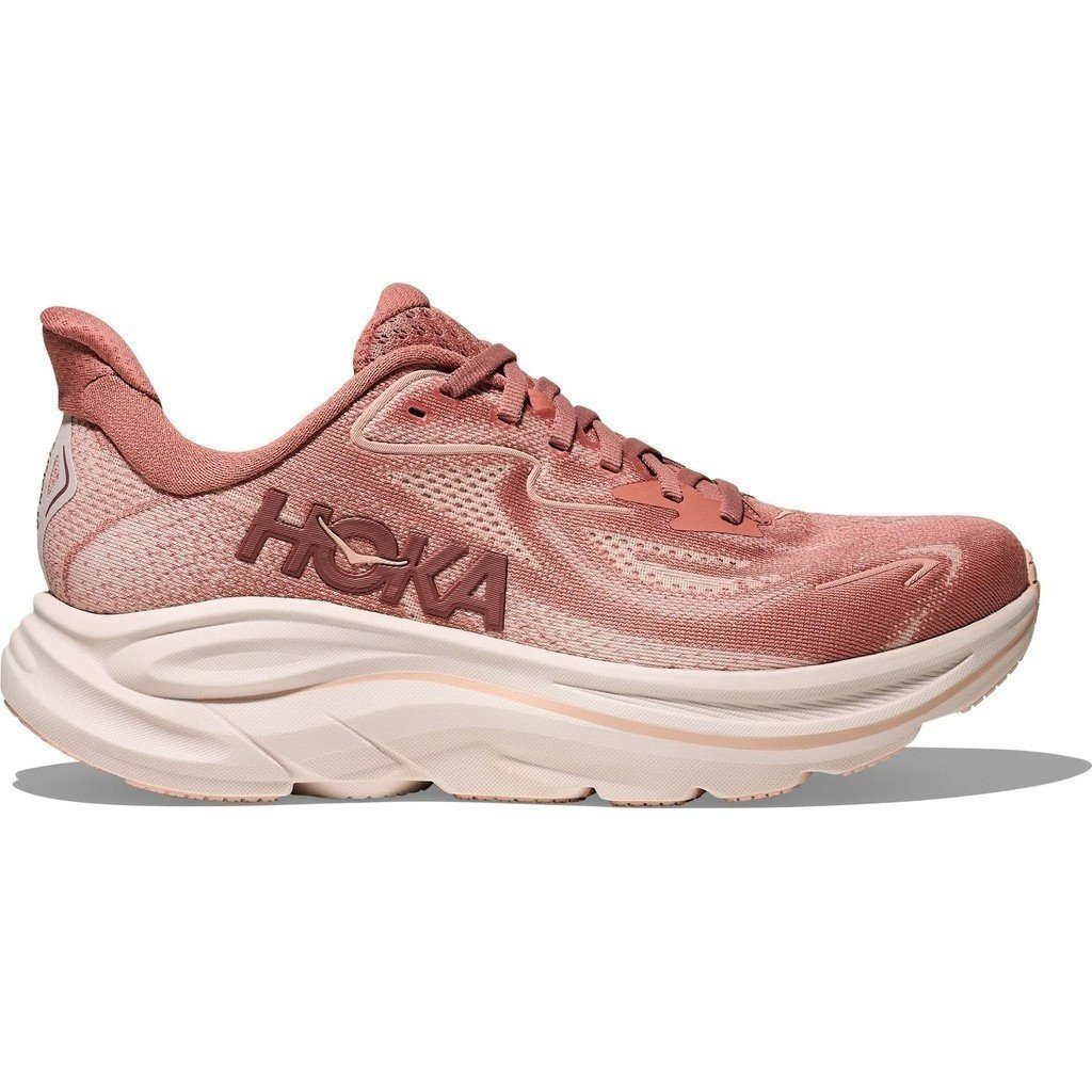 Hoka.Clifton 10 Ladies Shoes สี Rose Latte