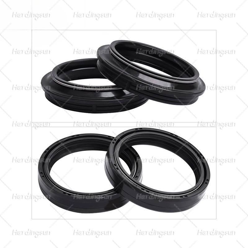 สําหรับ Kawasaki EX250F Ninja250 R EX250R NINJA 08-13 Ninja300 EX300 13-15 ส้อมซีลน้ํามันฝุ่นซีลชุด 