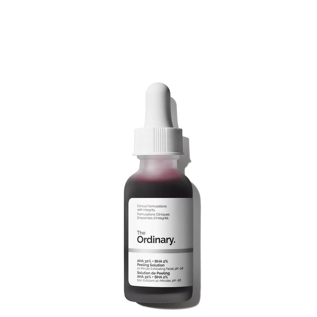 The Ordinary AHA 30% + BHA 2% Peeling Solution, Advanced Exfoliating Peel สําหรับผิวกระจ่างใส