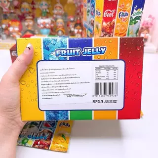 ฟรุตเจลเล่เยลลี่อัดลม 5 รส 5 in 1 [1 กล่อง 30 ซอง]