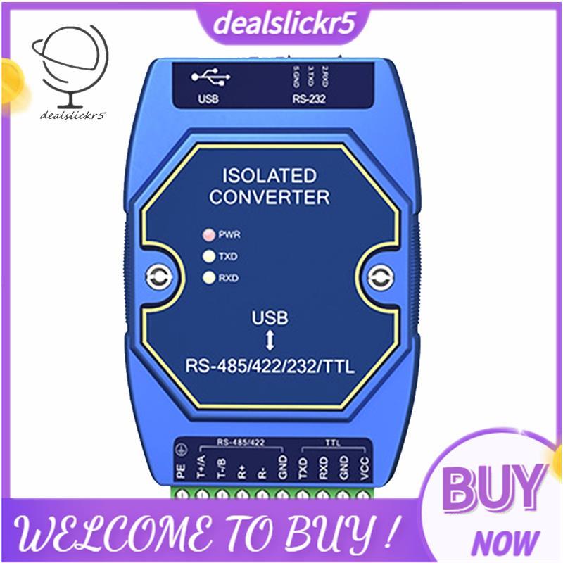 CH340 USB to RS485 RS422 RS232 TTL ตัวแปลงอุตสาหกรรม CDSENET E810-U15C พร้อมแยกสัญญาณไฟ Type-C 3.5V/