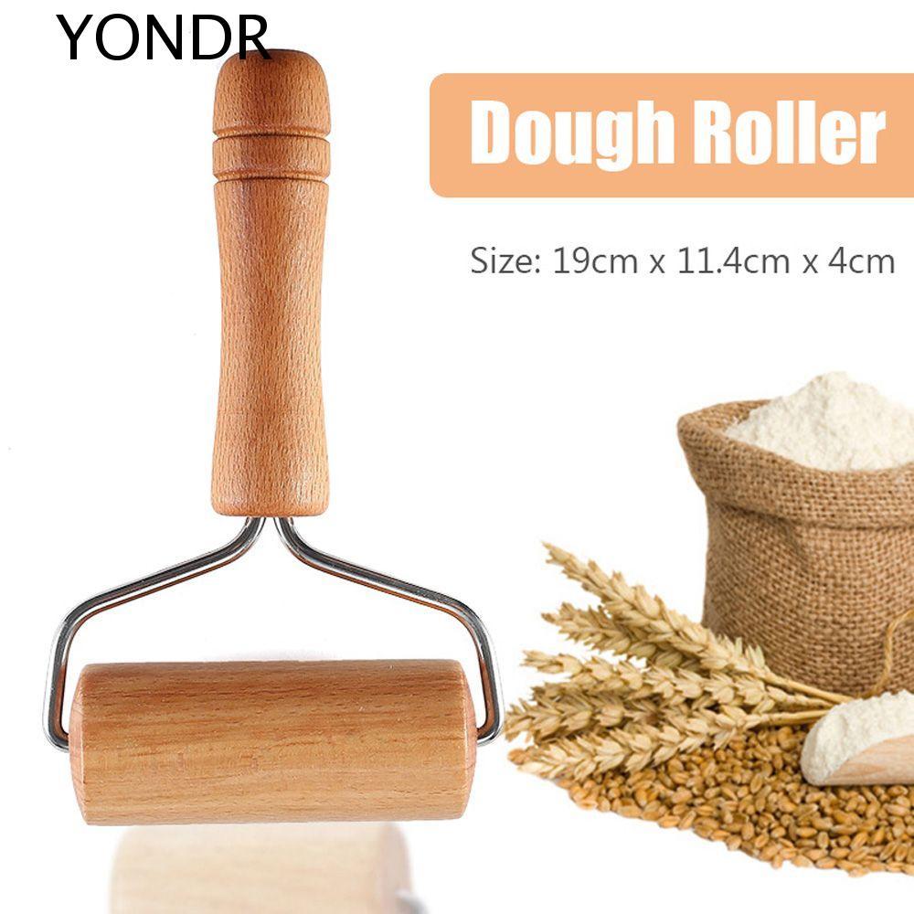 YONDR Rolling Pin คุกกี้พิซซ่าเครื่องมือครัวไม้ Pastry Baking Wood Stick