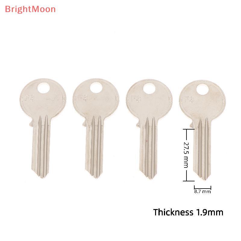 BrightMoon 10 ชิ้น/ล็อต F3 สล็อตคู่สําหรับ Key Blanks อุปกรณ์เสริมสําหรับ Home ล็อคประตู Key แม่พิมพ