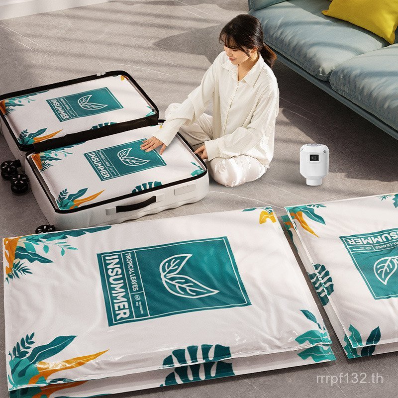 ถุงเก็บสูญญากาศ ถุงสูญญากาศ E18 หนา Air-Free Quilt Batch Ready Stock เสื้อผ้าผ้านวมการบีบอัดขนาดใหญ่