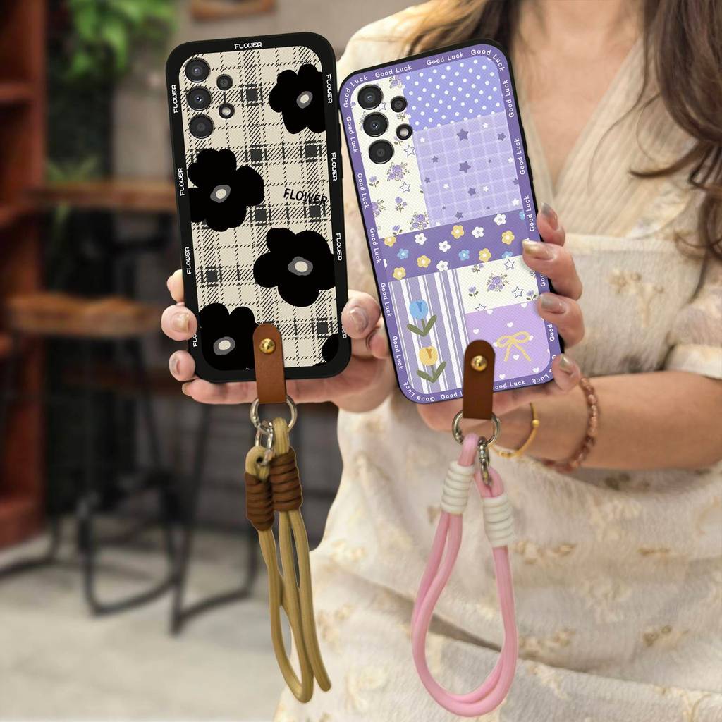 การ์ตูนปกหลังเคสโทรศัพท์สําหรับ Samsung Galaxy A13 4G/SM-A135/SM-A137/A13LTE Graffiti ป้องกัน Dirt-p