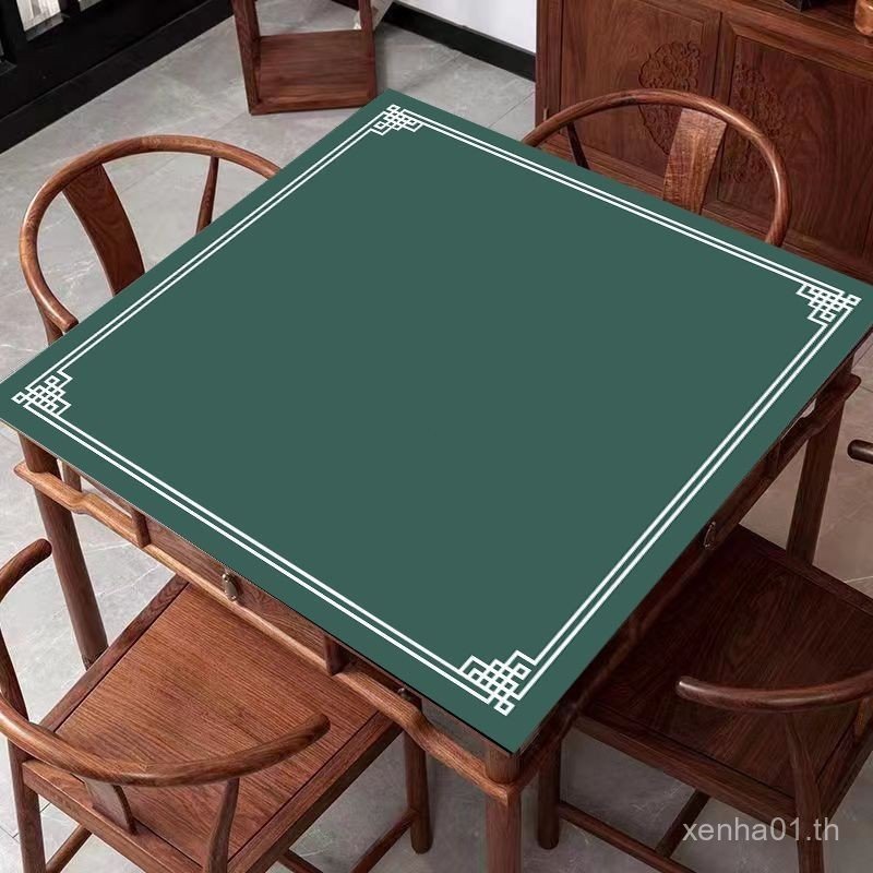 LEYB คลังสินค้าพร้อมหมากรุกและห้องการ์ด Sqre Soundproof Non-Slip Washable Mahjong Table Mat Poker Pa