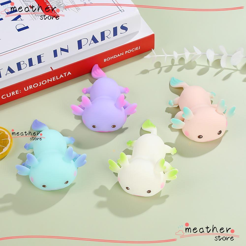 MEATHERSTORE ของเล่นบีบ, ตุ๊กตาอยู่ไม่สุขความเครียดบรรเทาการ์ตูนปลาของเล่น Squishy, ตลกยืดออกแบบน่าร