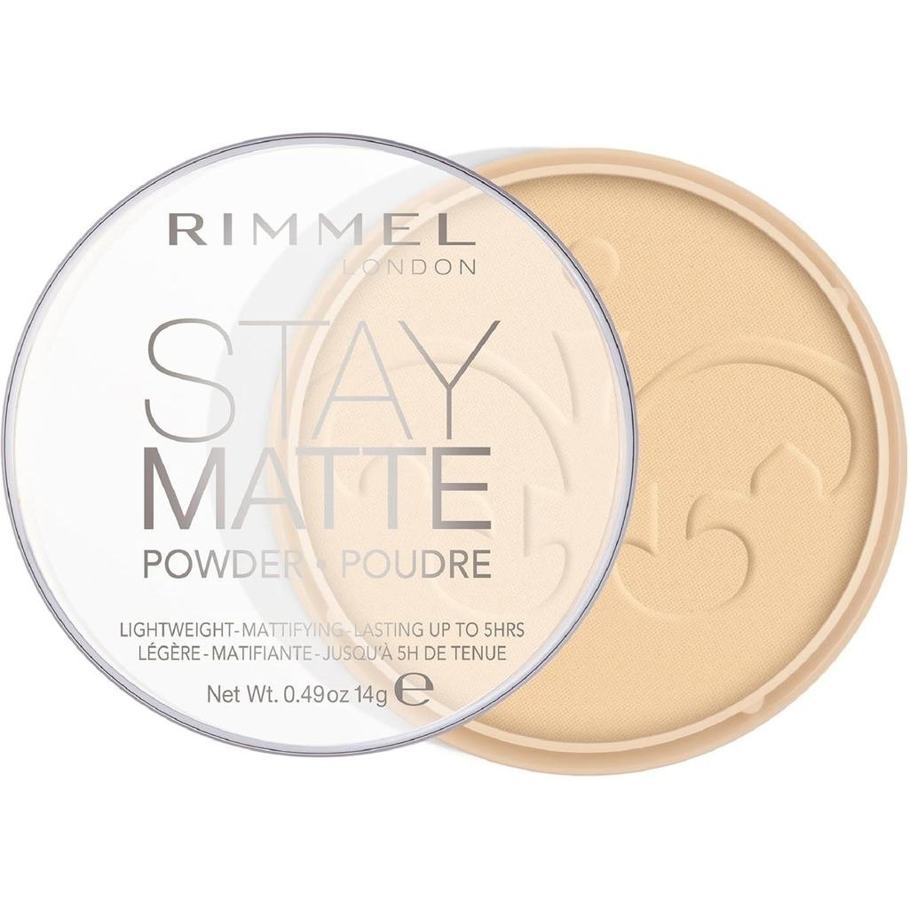 Rimmel Stay Matte Pressed Powder โปร่งใส 14g
