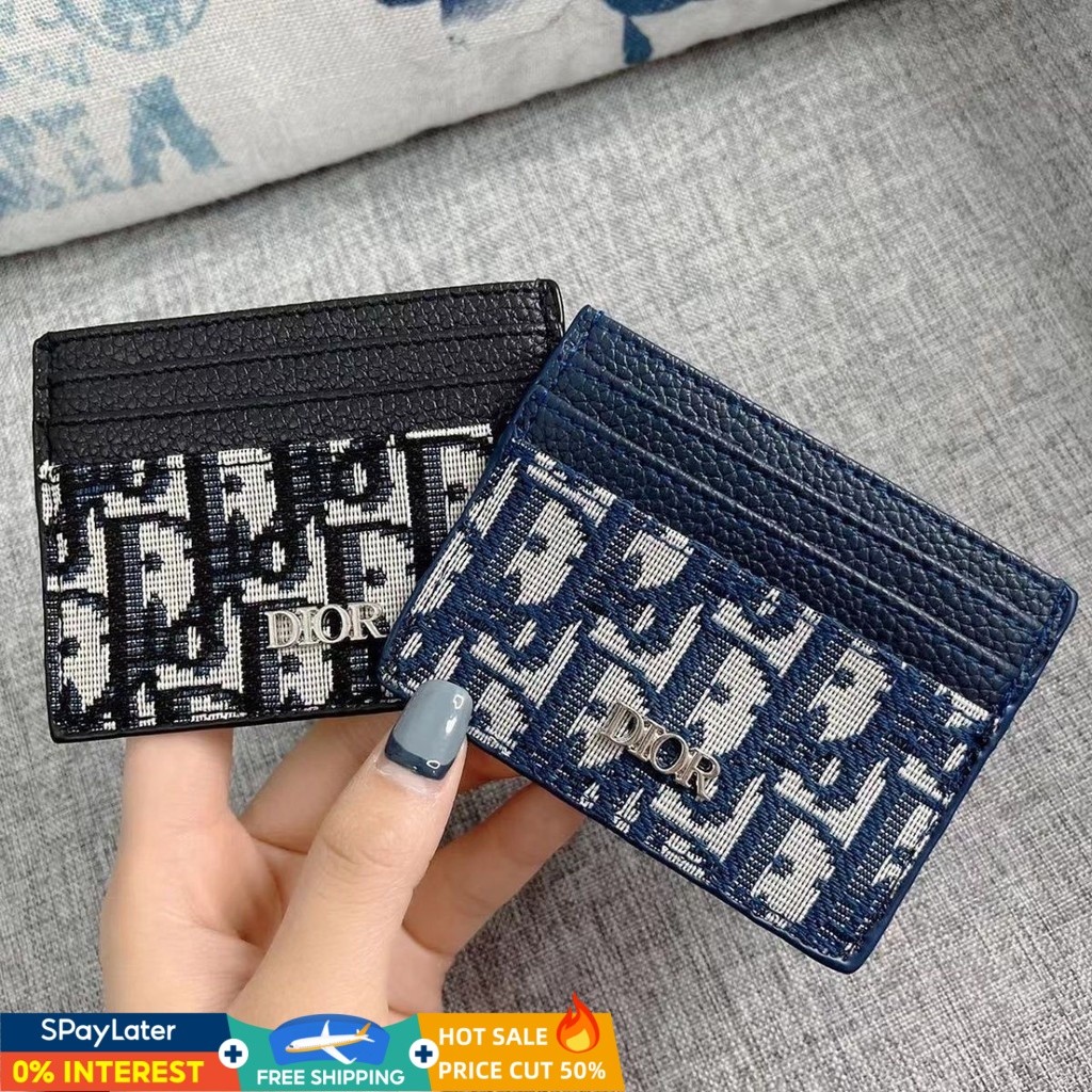 กระเป๋าใส่บัตรหนังกระเป๋าบัตรหลายช่องตัวอักษรกระเป๋าสตางค์ขนาดเล็ก
