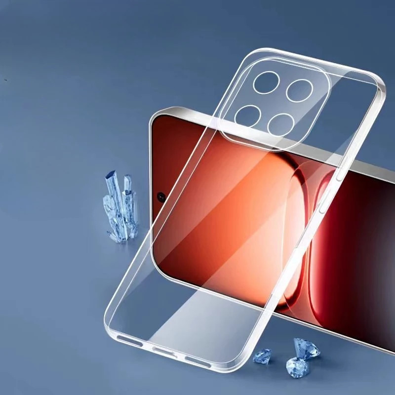 เคสโทรศัพท์ใสบางพิเศษสําหรับ Vivo iQOO 15 13 เคสซิลิโคน TPU แบบนุ่มฝาหลังสําหรับ iQOO15 เกราะป้องกัน