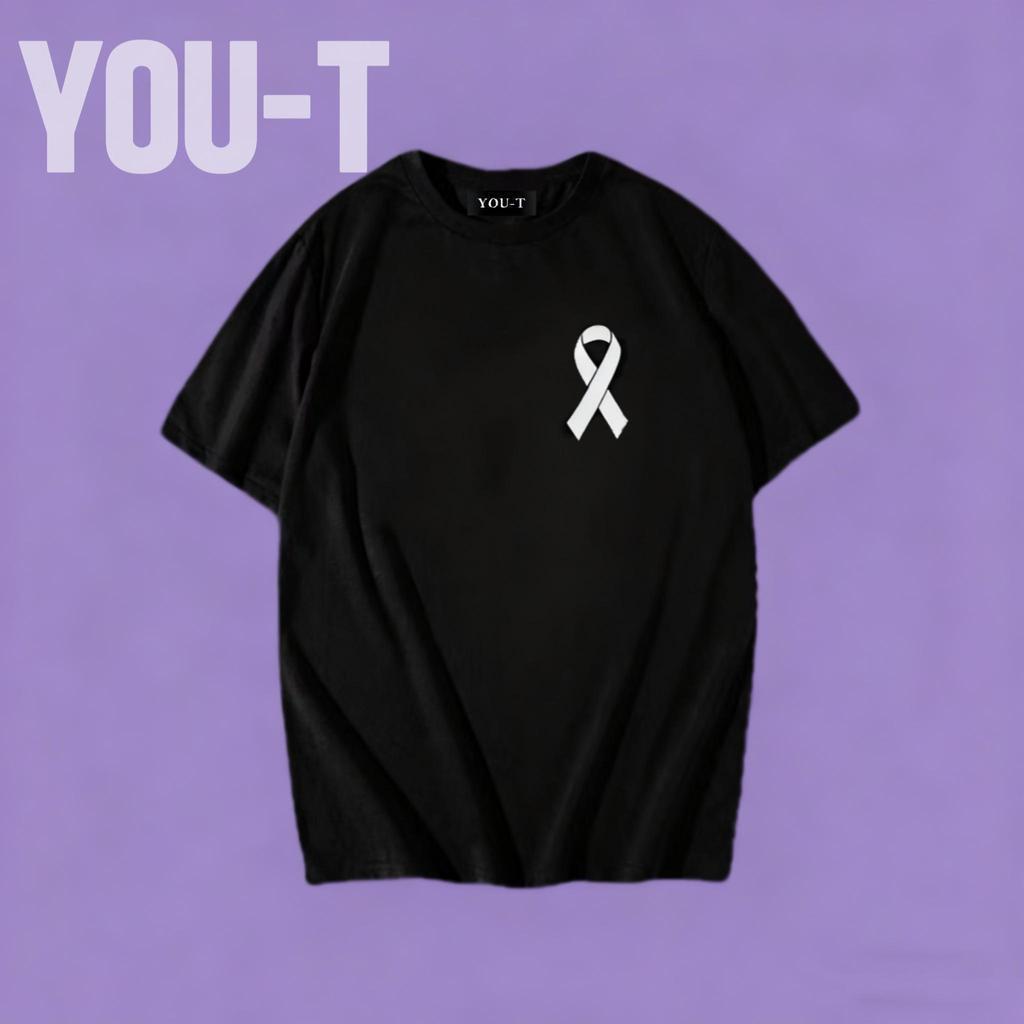 Top.street เสื้อยืด oversize ลายพิมพ์แฟชั่น เสื้อคอกลม ผ้าCotton 100%  "Ribbon"สบายและนุ่ม แขนสั้น 3XL