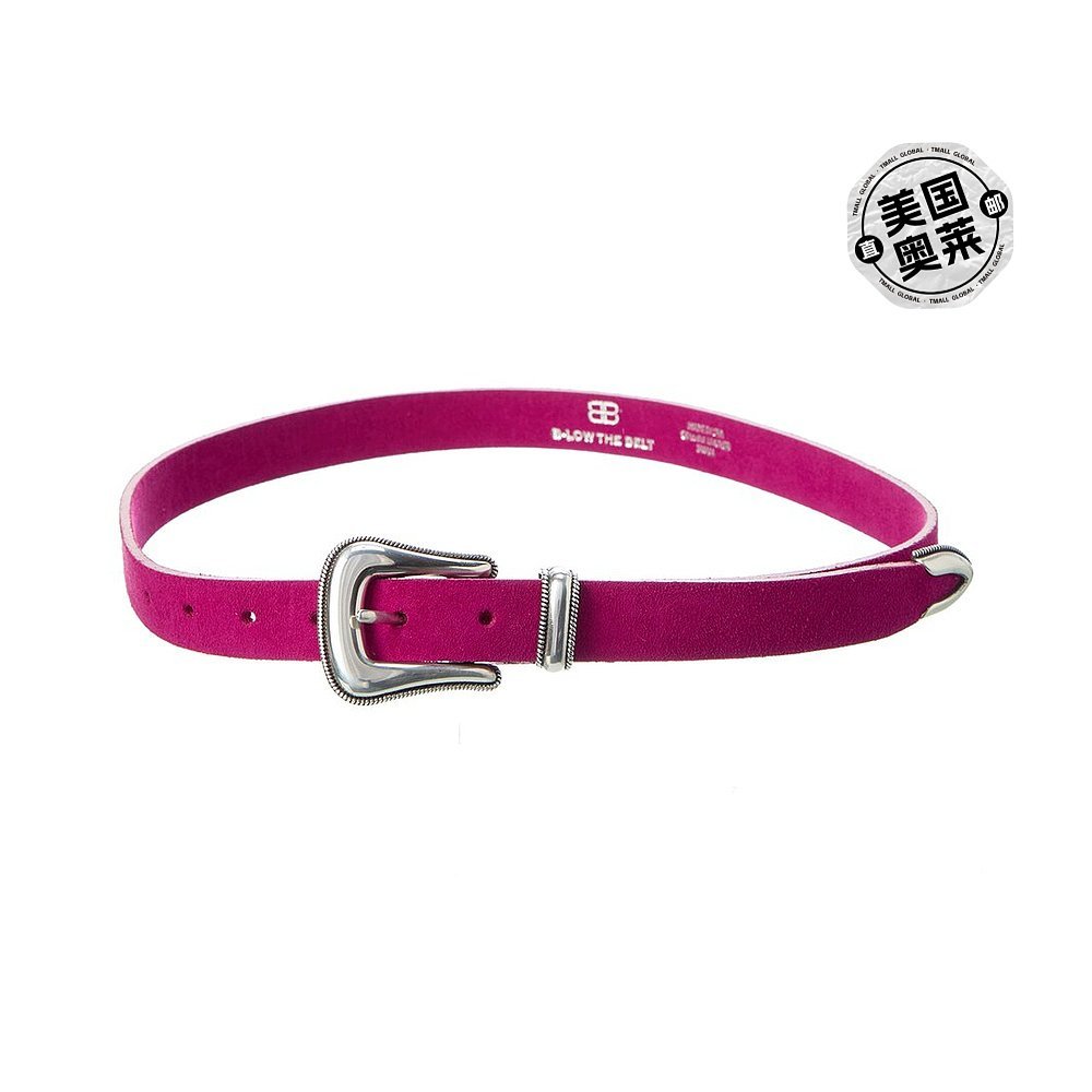 B-Low The Belt Wylder Suede Leather Belt-Pink [American Olay] Straight Hair