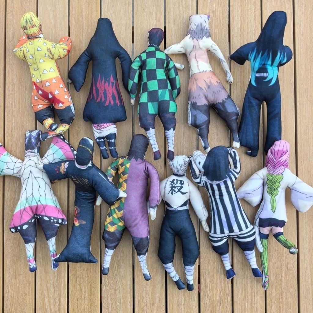 พร้อมส่ง ตุ๊กตา demon slayer figure demon slayer plush doll akaza buzzmod doma wcf ichiban kuji qpos