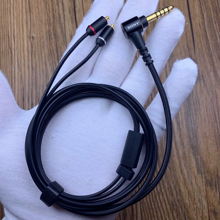 Sony/Sony MUC-M12NB1 4.4 สายบาลานซ์หูฟังอัพเกรดสาย Z1R สายเดิม