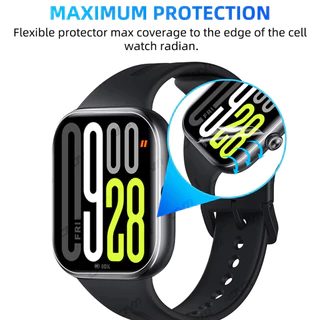 3D นิรภัยแก้ว / ฟิล์ม TPU อ่อน for Redmi Watch 5 อุปกรณ์ปกป้องหน้าจอเต็มรูปแบบ for Smartwatch Redmi Watch 5