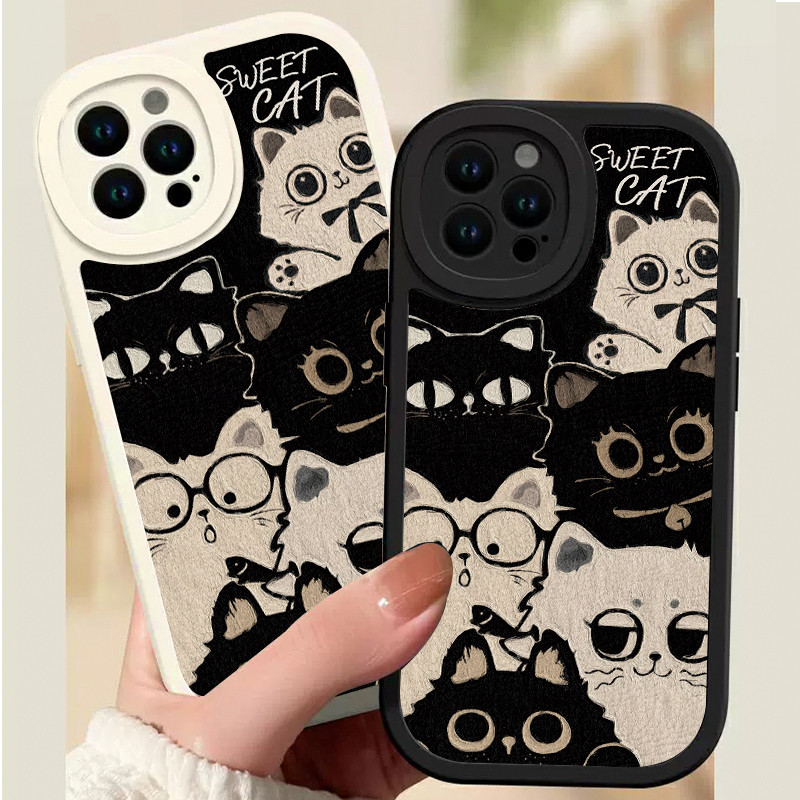 สต๊อกไทย เคสโทรศัพท์ การ์ตูน ไฮโซ เคสครอบแบบนิ่ม For รูปที่ 8