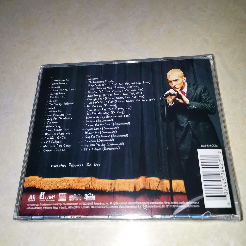 Arm Eminem The Eminem Show ครบรอบ 20 ปี 2CD เวอร์ชันใหม่เอี่ยม