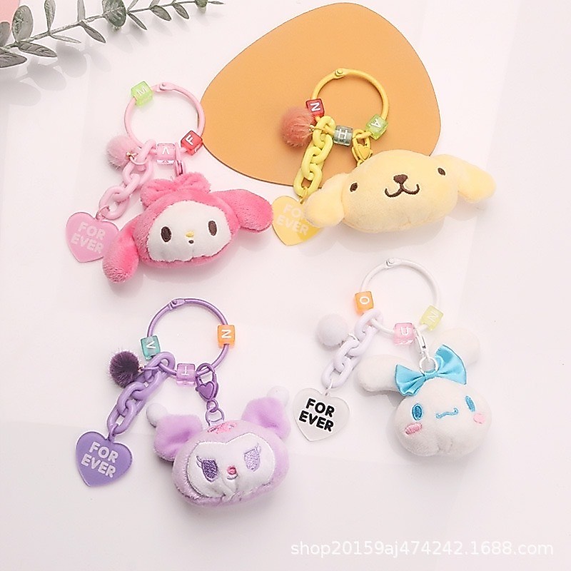 YS201 พวงกุญแจจี้การ์ตูน น่ารักๆ อคริลิค ห้อยกระเป๋า ห้อยมือถือ พร้อมส่งจากไทย