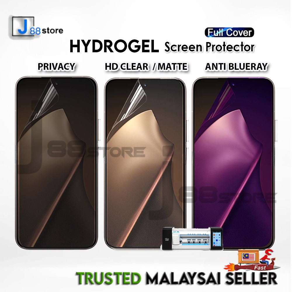 Xiaomi Mi 15 Ultra 15 Pro 15 Mi 14 Mi 13 Ultra Pro Mi 12S 12S 12 Full Coverage Hydrogel Screen Prote