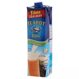 ทีพอทเอ็กซ์ตร้าครีมเทียมพร่องไขมันสำหรับอาหารและเบอเกอรี่ 1000มล Tea Pot Extra Creamer 1000ml [8858705613023 ]