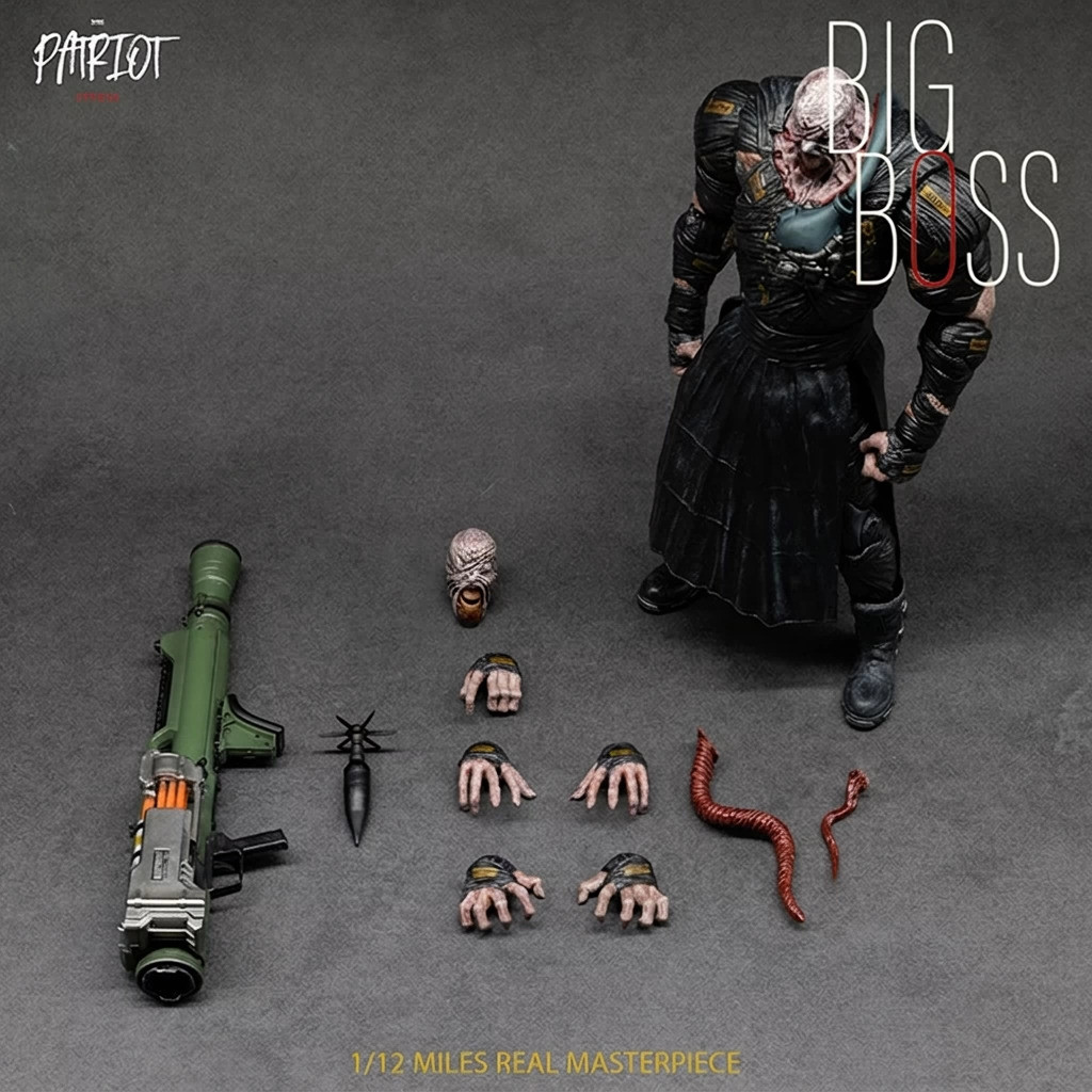 พร้อมส่ง Patriot studio Patriot Resident Evil Tracker/BIG BOSS Doll Soldier