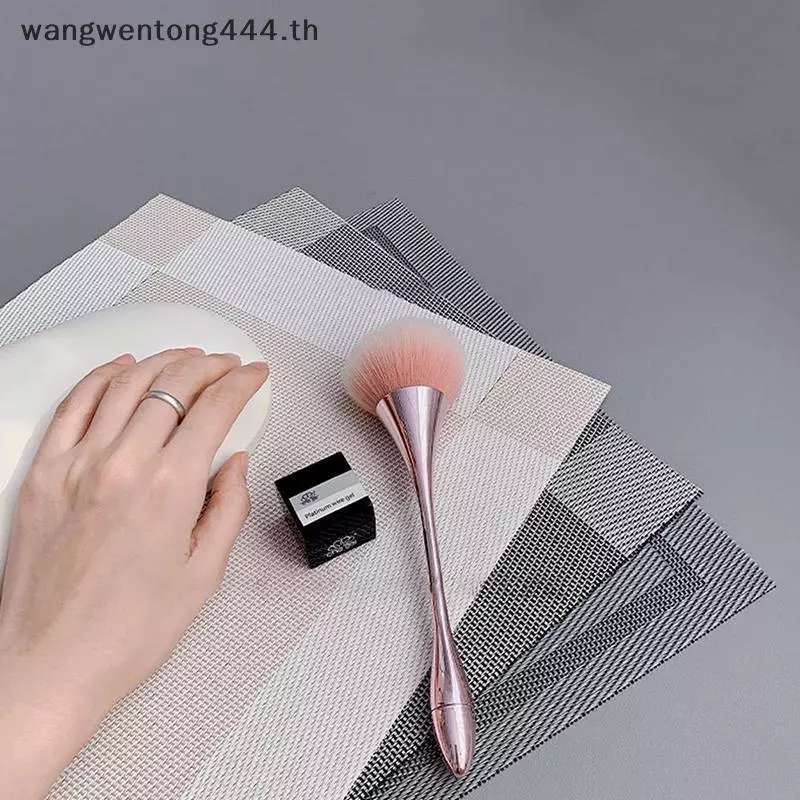 [ TH Fashion ] 1 PC Nail Art Mat Beauty Makeup Hand Pvc Pad Gorgeous Nail Professional Salon Tools Nail Practice ลูกค้า Pad สําหรับผู้หญิง