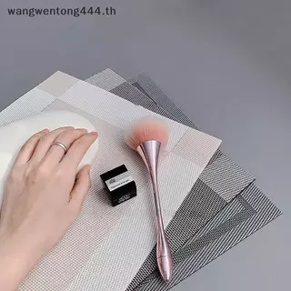[ TH Fashion ] 1 PC Nail Art Mat Beauty Makeup Hand Pvc Pad Gorgeous Nail Professional Salon Tools Nail Practice ลูกค้า Pad สําหรับผู้หญิง