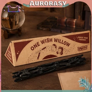 3D พิมพ์ One Wish Willow Stick พร้อมกล่องสีดํา Willow ไม้ Wishing Stick อเนกประสงค์ 3D พิมพ์ Figurines ของขวัญสําหรับเพื่อน